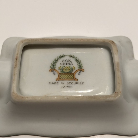 Vintage S.G.K. China Ashtray - Picture 5 of 6